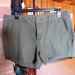 A.N.A. green shorts